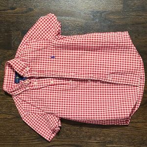 Super cute checkered boys shirt